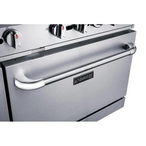 Dukers DCR60-10B 60(w) inch Gas Range w/ (10)Open Burner(s, (2)Standard Oven(s), Natural Gas, 400k Total BTU/Hr, CSA Listed