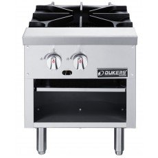 Dukers DCSPA1 Single Stockpot Range, (2)Burner(s), Natural Gas, 18(w) x 24-1/4(d) x 22-3/4(h) inch, 80k Total BTU/Hr, CSA Listed
