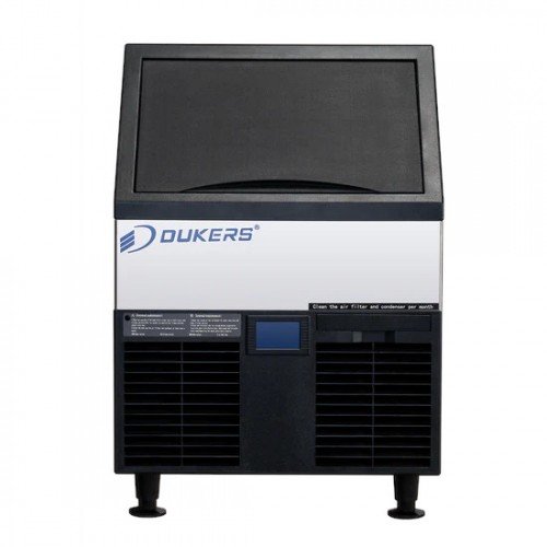 Dukers DIM300 30(w) inch Self-Contained Ice Maker, (312)lb(s)/24hr, Half Cube, Air-Cooled, 115v/60/1-ph, ETL Listed 