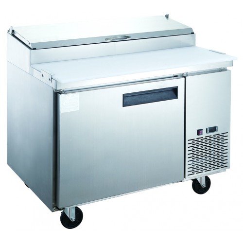 Dukers DPP44 44-1/4 inch Refrigerated Pizza Prep Table