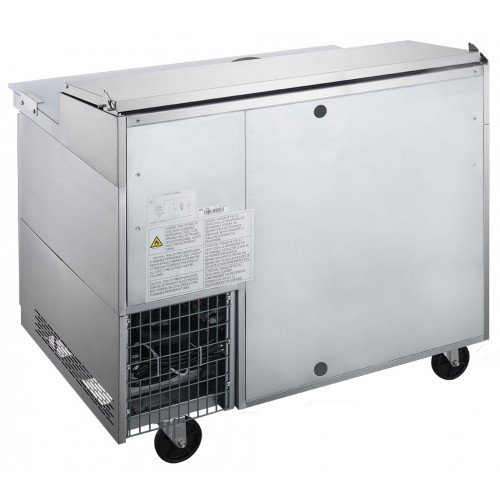 Dukers DPP44 44-1/4 inch Refrigerated Pizza Prep Table