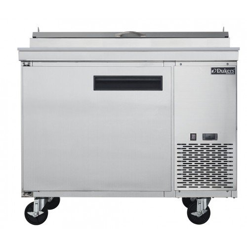 Dukers DPP44 44-1/4 inch Refrigerated Pizza Prep Table