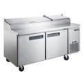 Dukers DPP70 70 inch Refrigerated Pizza Prep Table