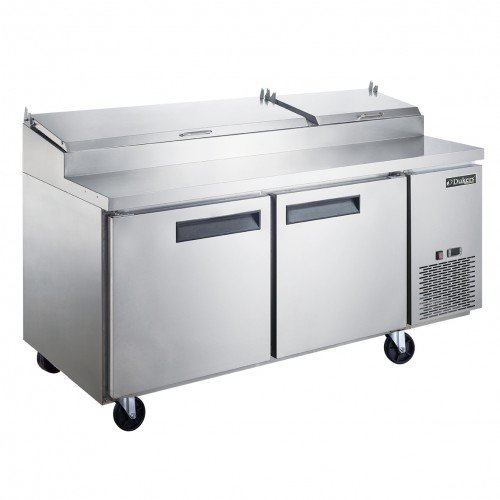 Dukers DPP70 70 inch Refrigerated Pizza Prep Table