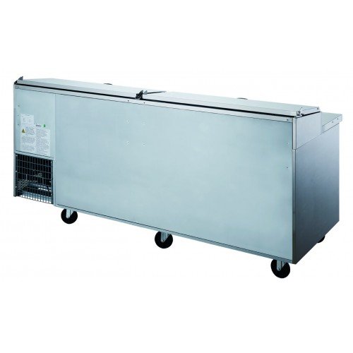 Dukers DPP90 90-3/8 inch Refrigerated Pizza Prep Table