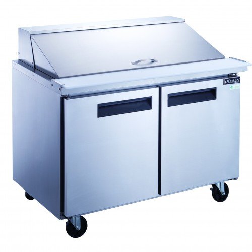 Dukers DSP36-15M-S2 36 inch Refrigerated Mega Top Sandwich Prep Table
