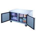 Dukers DUC36R 36-1/8(w) inch (2)Solid Swing Door(s) Undercounter Refrigerator, 9.6Cu.ft, (2)Shelve(s), 1/5hp, Casters, 115v/60/1-ph, ETL Listed