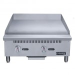 Dukers DCGT24 24 inch Thermostatic Gas Griddle