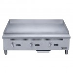 Dukers DCGT36 36 inch Thermostatic Gas Griddle