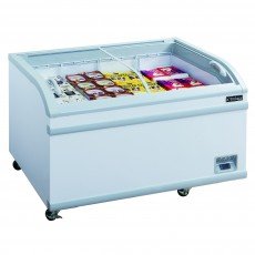 Dukers WD-500Y 56-1/8(w) inch (4)Basket(s) Commercial Chest Freezer, 17.66Cu.ft, 3/8hp, 110v/60/1, Casters, ETL Listed