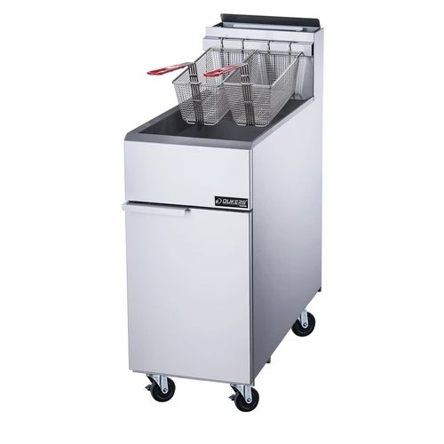 Dukers DCF3-LPG 40 lb Liquid Propane Commercial Deep Fryer