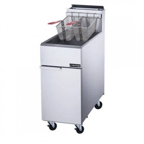Dukers DCF4-NG 50 lb Natural Gas Commercial Deep Fryer