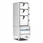 Dukers DCSC24 24 inch Commercial Gas Steamer Cabinet