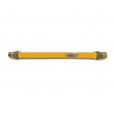 EasyFlex EFGC-012-BJC-1010-36 36 inch Commercial Yellow PVC Coated Gas Flexible Hose, 1/2 MIP x 1/2 MIP inch, CSA Listed, 1 each EasyFlex EFGC-012-BJC-1010-36 36 inch Commercial Yellow PVC Coated Gas Flexible Hose, 1/2 MIP x 1/2 MIP inch, CSA Listed, 1 each