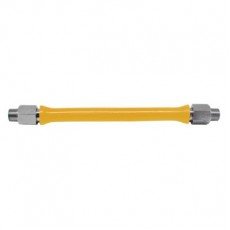 EasyFlex EFGC-012-BJC-1010-36 36 inch Commercial Yellow PVC Coated Gas Flexible Hose, 1/2 MIP x 1/2 MIP inch, CSA Listed, 1 each EasyFlex EFGC-012-BJC-1010-36 36 inch Commercial Yellow PVC Coated Gas Flexible Hose, 1/2 MIP x 1/2 MIP inch, CSA Listed, 1 each