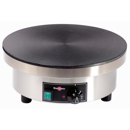 Eurodib CEBIF4220 Krampouz Electric Single Crepe Maker, 15.8 inch, 208-240v, ETL Listed