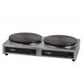 Eurodib CGCIM4 Krampouz Double Crepe Maker, 15.8 inch, Nat Gas/LP, ETL Listed