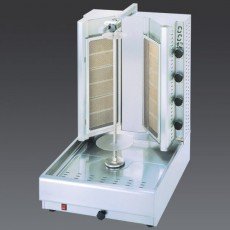 Eurodib DG12VN Turbo Shawarma & Gyro Machine, 135-145lbs Capacity, Natural Gas, 72k Total BTU/Hr, 110v Motor, CE Listed