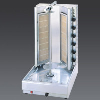 Eurodib DG16VN Turbo Gas Shawarma & Gyro Machine, 175-200lbs Capacity, Natural Gas, 96k Total BTU/hr, 110v Motor, CE Listed
