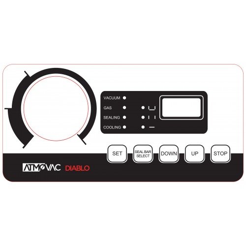 Eurodib DIABLO20D Economy Chamber Vacuum Machine, (2)20 inch Seal Bar(s), 120v, ETL Listed