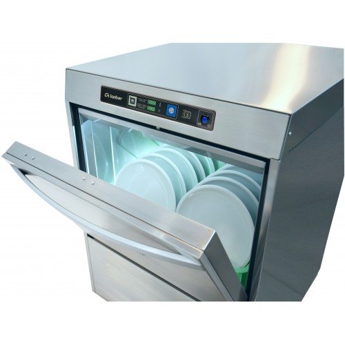 Eurodib F99EKDPS Deluxe High-Temperature Undercounter Dishwasher, (30)Rack(s)/hr, UL listed, Energy Star