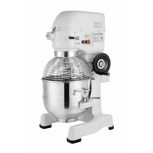 Eurodib M40A220ETL Planetary Mixers, (3)Speed(s), Gear Driven, 40qt, Floor Model, 2hp, 1500w, 2.4amps, 208-240v/60/3-ph, ETL Listed