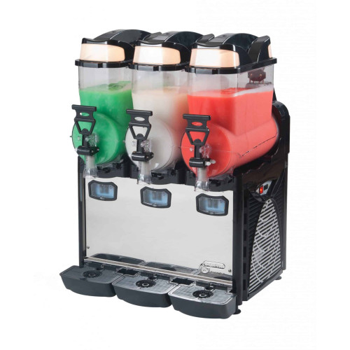 Eurodib OASIS3 Commercial Frozen Slush Dispenser, (3)2.6 Gallon Tank(s), 1100w, 10amps, 110v/60/1-ph, ETL Listed