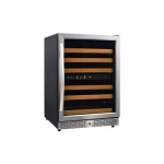 Eurodib USF54S 23.4(w) inch Single Zone (1)Section(s) Wine Cabinet, (6)Shevle(s), (57)Bottle(s) Capacity, 100w, 110v/60/1-ph, ETL Listed