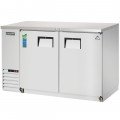 Everest EBB48-SS 49(w) inch Back Bar Refrigerator, (2)Solid Hinged Door(s), (344)12oz Bottle(s), (4)Shelve(s), 14Cu.ft, 1/4hp, 115v/60/1-ph, ETL/NSF Listed