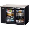 Everest EBB48G 49(w) inch Back Bar Refrigerator, (2)Hinged Glass Door(s), (4)Shelve(s), Black, (344)12oz Bottle(s), 14Cu.ft, 1/4hp, 115v/60/1-ph, ETL/NSF Listed