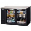 Everest EBB59G-24 57-3/4(w) inch Back Bar Refrigerator, (2)Glass Hinged Door(s), (4)Shelve(s), Black, (357)12oz Bottle(s), 17Cu.ft, 1/4hp, 115v/60/1-ph, ETL/NSF Listed