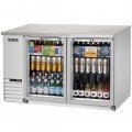 Everest EBB59G-SS 57-3/4(w) inch Back Bar Refrigerator, (2)Hinged Glass Door(s), (408)12oz Bottle(s), (4)Shelve(s), 20Cu.ft, 1/4hp, 115v/60/1-ph, ETL/NSF Listed