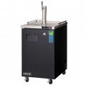 Everest EBD1 23-1/2(w) inch Direct Draw Keg Refrigerator, (1)Solid Hinged Door(s), Holds (1)1/2 Barrel Keg(s), Black, 8Cu.ft, 1/5hp, 115v/60/1-ph, ETL/NSF Listed