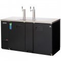 Everest EBD3-24 68(w) inch Direct Draw Keg Refrigerator, (2)Solid Hinged Door(s), Holds (3)1/2 Barrel Keg(s), Black, 20Cu.ft, 1/4hp, 115v/60/1-ph, ETL/NSF Listed