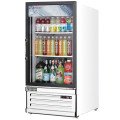 Everest EMGR8 24(w) inch (1)Glass Door(s) Merchandiser Refrigerator, White, (2)Shelve(s), 8Cu.ft, (90)20oz Bottle(s), 1/4hp, 115v/60/1-ph, ETL/NSF Listed