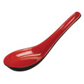 026-BR Soup Spoon, 0.6oz, Black/Red Color, Melamine, 5.5(l) inch – 60 each