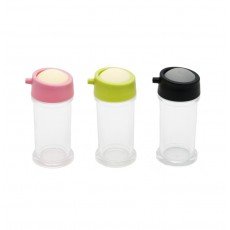 14816 Soy Sauce Dispenser, 4oz, Plastic, Assort Color Green/Red/Black, 5(h) inch – 20 each