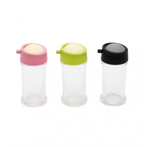 14816 Soy Sauce Dispenser, 4oz, Plastic, Assort Color Green/Red/Black, 5(h) inch – 20 each