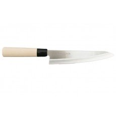 8118-A2 Gyuto Knife, 7.75(L) inch Stainless Steel Blade, Natural Wood Handle