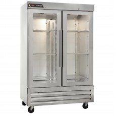 Traulsen CLBM-49R-FG-LL Centerline 53-3/4(w) inch Bottom Mount Reach-In Upright Refrigerator, (2)Glass Swing Door(s), Left/Left Hinged, (6)Shelve(s), 53.13Cu.ft, Casters, 1/3hp, 115v/60/1-ph, ETL Listed, Energy Star