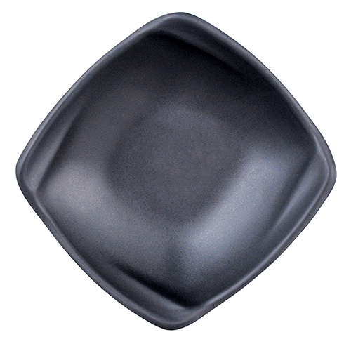 IT-A52005B Square Sauce Dish, 7oz, Matte Black Color, Melamine, 5.25(w) x 5.25(d) x 1.5(h) inch – 48 each