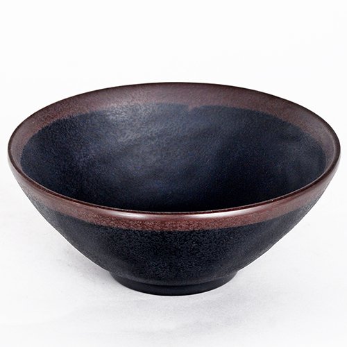 IT-F1106TM Round Bowls, 14oz, Brown/Black Color, Melamine, 5.5(w)x5.5(d)x2.4(h) inch – 24 each