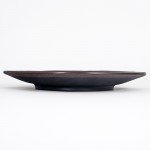 IT-F3111TM Round Plates, Matte Black/Brown Color, Melamine, 11(w)x(11d)x1.24(h) inch – 8 each