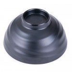 IT-H2008B Soup Bowls, 35oz, Matte Black Color, Melamine, 7.5(w)x7.5(d)x3.25(h) inch – 18 each
