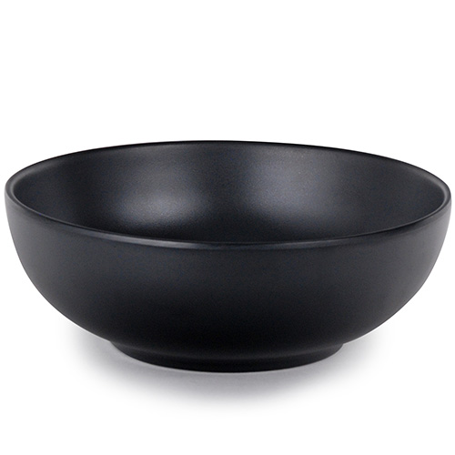 IT-H2053B Round Bowls, 10oz, Matte Black Color, Melamine, 4.5(w) x 4.5(d) x 1.5(h) inch – 36 each