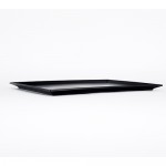IT-HW2031B Rectangular Plates, Matte Black, Melamine, 12.75(w)x9(d)x0.75(h) inch – 16 each