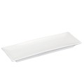 David&Lilly J0399 Rectangular Plates, White, Ceramic, 10.25(w) x 4(d) x 1(h) inch – 12 each