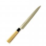 SR270-S Sashimi Knife, 10(L) inch Stainless Steel Blade, Wood Handle