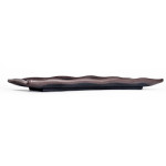 IT-F54011TM Temoku Rectangular Plates, Matte Black/Brown Color, Melamine, 10.75(w)x(4.25(d)x0.75(h) inch – 9 each