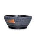 IT-J1308G Square Bowls, 10oz, Black/ Gold Color, Melamine, 4.25(w) x 4.25(d) x 2(h) inch – 24 each